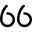 Number 66 in black text on white background, likely a patient or room number for Gila Ridge Dental.